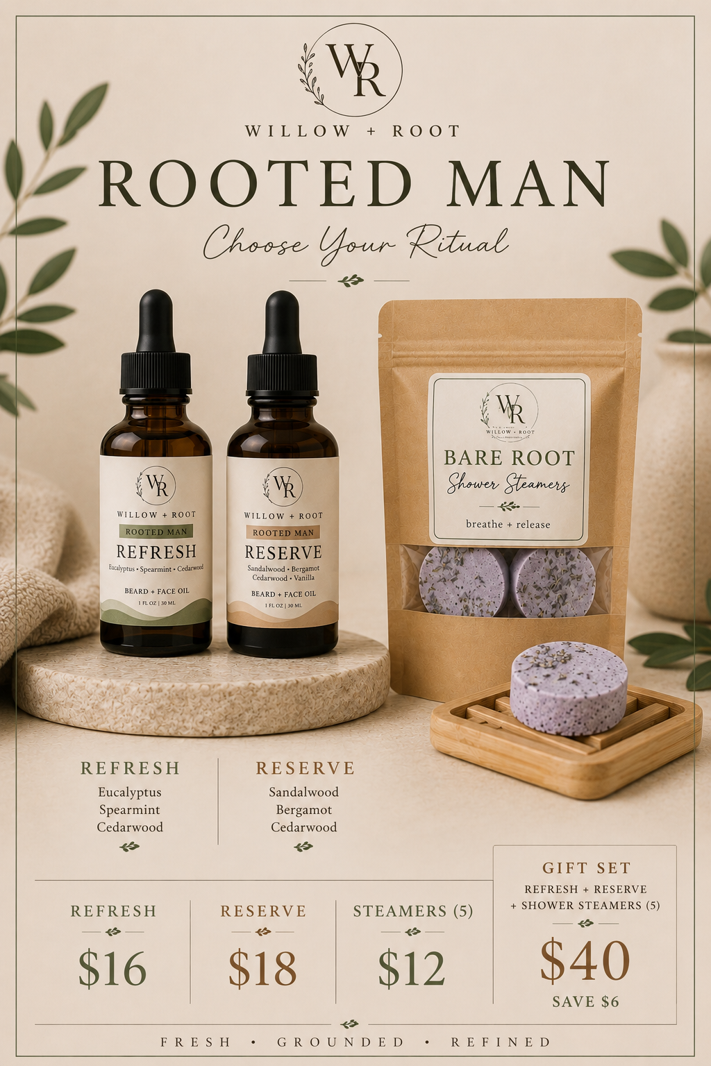 The Rooted Man Gift Set