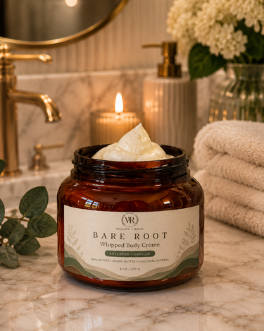 Translation missing: en.Bare Root Whipped Body Crème | Lavender + Vanilla